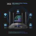 Tenda AC1200 Smart Wi-Fi Router, High Speed Dual Band Wireless Internet Router With Smart APP, 4 x 100 Mbps Fast Ethernet Ports AC6 Black. 