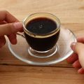 Pasabahce Espresso Cup With Saucer Set , Basic, 85 ml, Set of 6. 