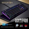 Imperion KG-C10R Mechanical Gaming Keyboard Centipada Kaihl Blue Switch 8 RGB Exchange Full Anti-Ghosting Keys. 