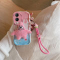 lthmy for VIVO Y17S 4G case TPU silicone 3D cartoon plush doll cute shockproof soft case phone cover with lanyard. 