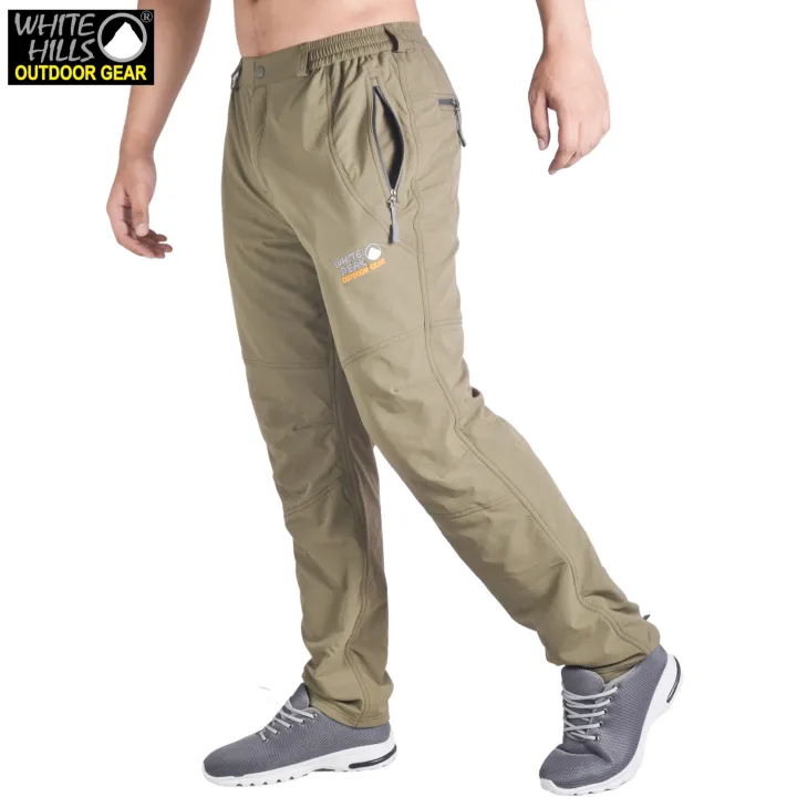 Outdoor%20Hiking%20Trekking%20Bike%20Riding%20Inner%20Fleece%20Winter%20Stretchable%20Warm%20Khaki%20Trouser%20for%20Men%20-%20Image%202