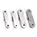 Portable Stainless Steel Radius Gauge External Internal Concave Convex Fillet Gauge Two Types Metric Gauge Set For Tool Makers. 