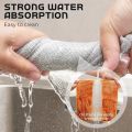 Multipurpose Wire Dishwashing Rags For Wet And Dry, Multifunctional Non Scratch Metal Wire Dishcloth, Reusable Premium Metal Scrubbing Pads Sponge Clean For Home Kitchen Cooktop ( 3 PCS ). 