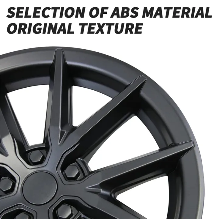 For%20Model%203%20Wheel%20Cover%20Style%20Wheel%2018%20Inch%20Hub%20Cap%20Trim%20Car%20Accessories%20-%20Matte%20Black%20-%20Image%203