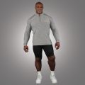 Rocclo 5072, Men's Full Sleve T-Shirts For Gym And Sports, Ultra Slim Material T-Shirt With Zipper  Tanks. 