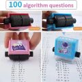 Masala Beads Mathematics Roller Digital Teaching Stamp Addition Subtraction Practice Questions For Children's. 