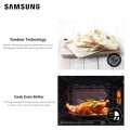 Samsung 28 L Convection Microwave | MC28H5025VP/TL | Black with Magnolia Pattern, Slim). 