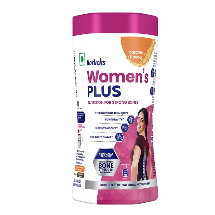 Women's Plus Horlicks, Nutrition for strong bones, 400gm