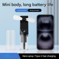 Portable Handheld Water Mist Fan - Mini Water Mist Cooling Fan for Outdoor, Student Dormitory - Summer Essential. 