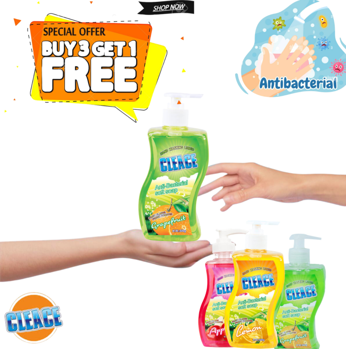 Hand Wash Combo of 3 bottles + 1 free of 500g | Daraz.com.np