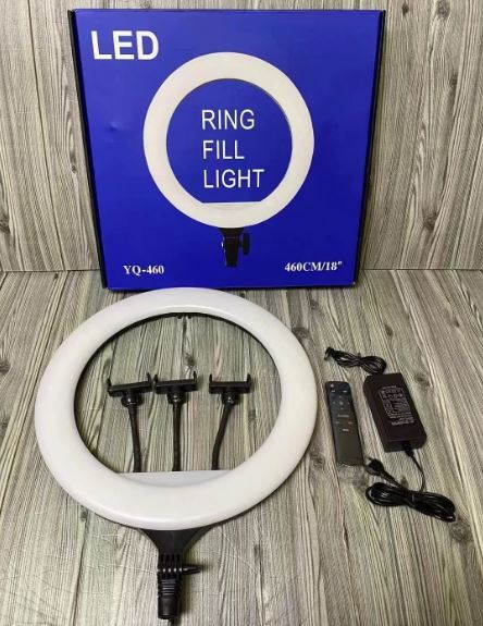 YQ-460B%2046CM%2018%20Inch%20Dimming%20Studio%20Ring%20Light%20Led%20Make%20Up%20Selfie%20Lamp%20With%20Tripod%20Holder%20-%20Image%206