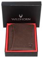 WILDHORN Nepal Top Grain Portrait Leather RFID Protected Wallet for Men  (WHCW2021). 