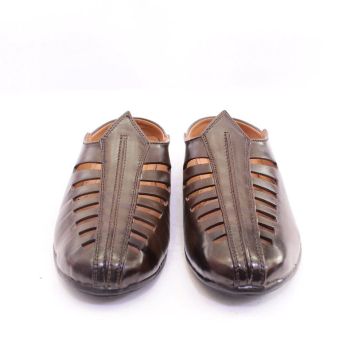 Clarks Brown Open Shoes for Men