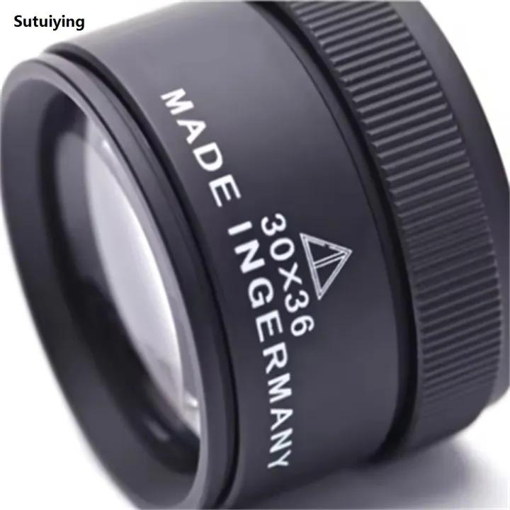Sutuiying%201pc%2030X%2036mm%20HD%20Magnifying%20Glass%20Optical%20Glass%20Lens%20Loupe%20Magnifier%202025%20New%20Mini%20Pocket%20Magnifier%20Handheld%20Coin%20Stamps%20Jewelry%20Loupe%20-%20Image%206
