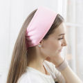 Velcro Hair Band Sports Yoga Headband Sweat-Absorbent Running Foldable Headband Non-Slip Shower Wide Head Band. 