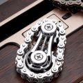 Creative Chains Gear Fingertip Gyro Mechanical Gyroscope Fingertip Sprocket Hand Spinner Chain Gear Spinning Top Metal Wheel Gear Chain Gyroscope Adult. 