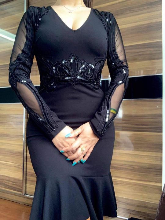 Lipsy%20Black%20Sequin%20Midi%20Dress%20-%20Image%206