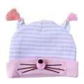 Newborn Cute Bunny Nose Baby Soft Cotton Topi Cap For Boy And Girl CS (0 to 6 months). 
