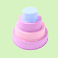 1Pc Round Shape Mold Silicone Small Cake Baking Pan DIY Mousse Fondant Cylinder Mould For Pastry Dessert Jelly Kitchen Tool. 
