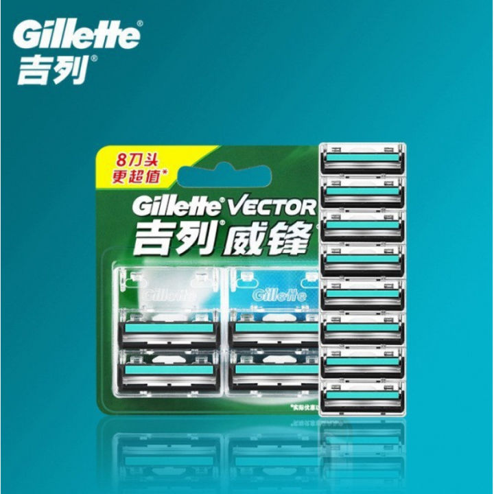 Gillette%20Weifeng%20Double%20Layer%20Shaver%20Vintage%20Shaving%20Razor%20Geely%20Blade%202%20heads%20-%20Image%204