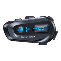 Motorcycle Helmet Headset Motorcycle Intercom with Soft+Hard Mic Helmet Bluetooth Speaker. 