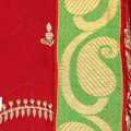 Red Cotton Tulsi Nagma Saree For Women - 008. 