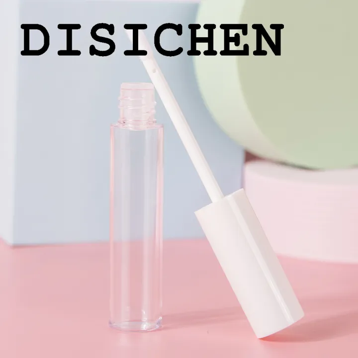 DISICHEN%201pc%2010ml%20Empty%20Round%20Lip%20Gloss%20Tube%20With%20Wand%20Applicator%20Refillable%20Plastic%20Lipstick%20Lip%20Balm%20Bottles%20Vials%20DIY%20Container%20New%20-%20Image%204