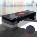 Fitness Exercise Step 3 level steppers for exercise workout Exercise stepper for home Home gym step aerobic stepper. Adjustable multi level Platform (Color Assorted). 