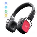 VJP Headphone B300 : Wireless Bluetooth On Ear Headset with Mic for Phone-Call and and 3.5mm audio jack for inpu t– Black. 