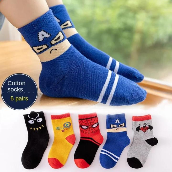 aby%20Sos%20Spiderman%20Cartoon%20Anime%20ero%20Cotton%20o%20ube%20Sos%20Children%20Autumn%20Winter%20ids%20Sos%205%20pairs%20or%20andom%201pair%20-%20Image%205