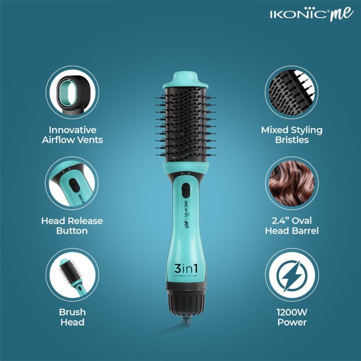 IKONIC%20ME%203%20in%201%20Express%20Styler%201200W%20Hot%20Air%20Blow%20Dryer%20Volumizer%20Ceramic%20Titanium%20coated%20barrel%20-%20Image%202