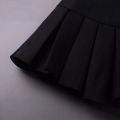 Spring Autumn 2024 High Waist High Waist Pleated Skirt Little Black Skirt Upskirt Skirt Women's Stretch Korean Version Puffy Hakama. 