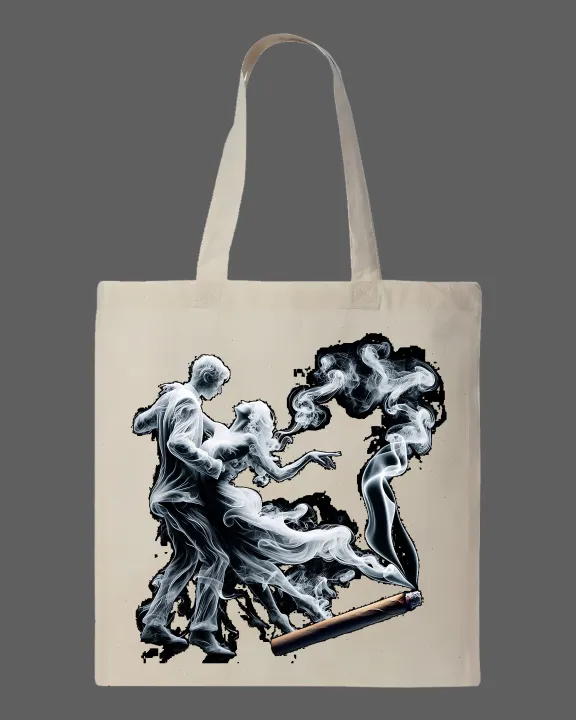 Heart%20Smoke%20Dancing%20Couple%20Printed%20Tote%20Bag%E2%80%93%20Black%20&%20White%20-%20Image%202