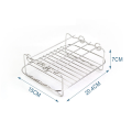 Air Fryer Grill Air Fryer Rack Double Boiler for Foodi Grill Stainless Steel for Home Kitchen Oven Cooker Accessories. 