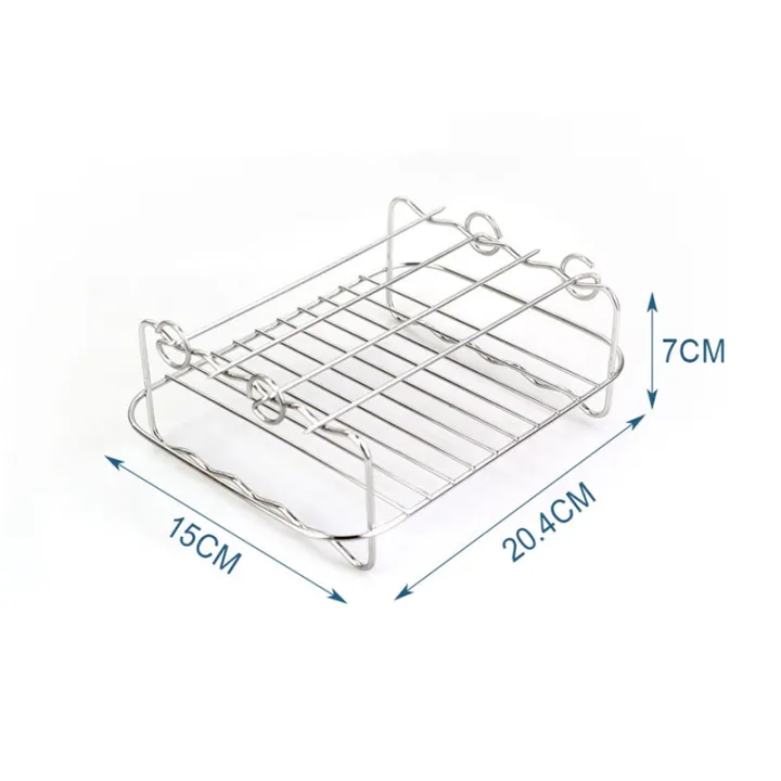 Air%20Fryer%20Grill%20Air%20Fryer%20Rack%20Double%20Boiler%20for%20Foodi%20Grill%20Stainless%20Steel%20for%20Home%20Kitchen%20Oven%20Cooker%20Accessories%20-%20Image%203