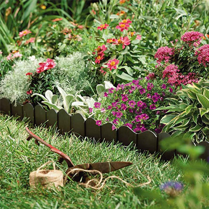 ZOROOM%20Garden%20Lawn%20Edging%20-%2040%20Pack%20Landscape%20Border%20Flexible%20Interlocking%20Edging%20Plastic%20Fence%20DIY%20Decorative%20-%20Image%202