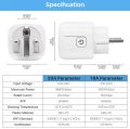 20A 3960W EU Wifi Smart Plug. 