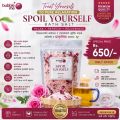 Bubble Me 'Spoil Yourself' Rose Petals Bath  - 400g | Relaxation & Skin Care Bath for Body & Foot Spa. 