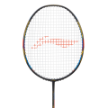 Li-Ning Racket - Windstorm 72 S-Type (Dk Grey/Gold/Blue). 