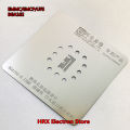 BGA Stencil For EMMC EMCP UFS BGA153 BGA169 BGA162 BGA221 BGA Direct Heating Template 0.15mm Thickness. 