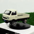 Car Interior Center Console Accessories White Small Truck Model Car Dashboard Ornaments Drift Rotating Truck Decoration SUNM. 