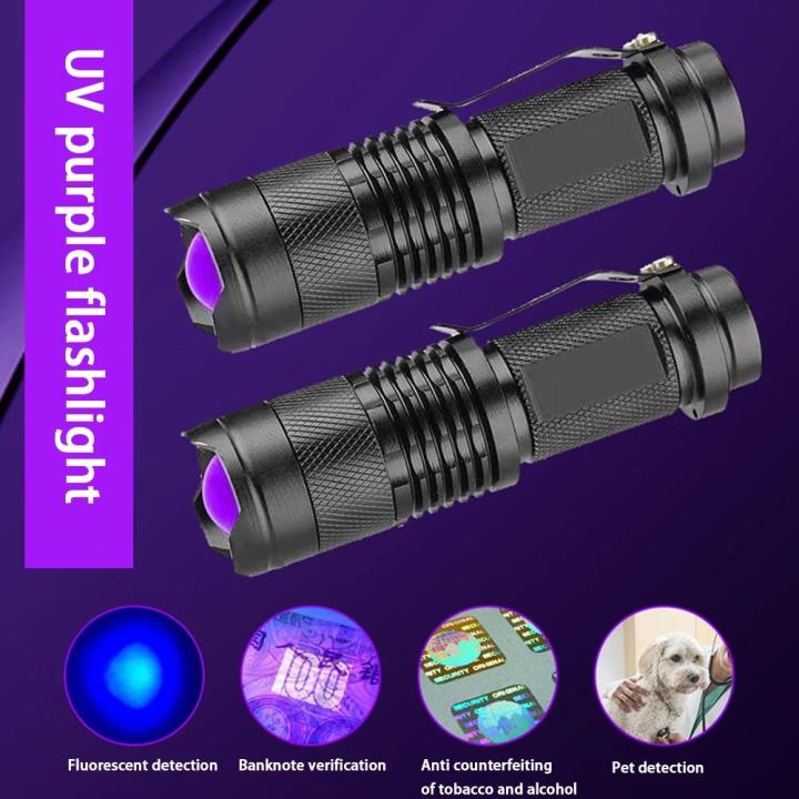 Luxury%20365/395nm%20LED%20UV%20Flashlight%20Mini%20Ultraviolet%20Torch%20Ultra%20Violet%20Lights%20Inspection%20Lamp%20for%20Pet%20Urine%20Scorpion%20Detector%20UV%20Lamp%20-%20Image%202