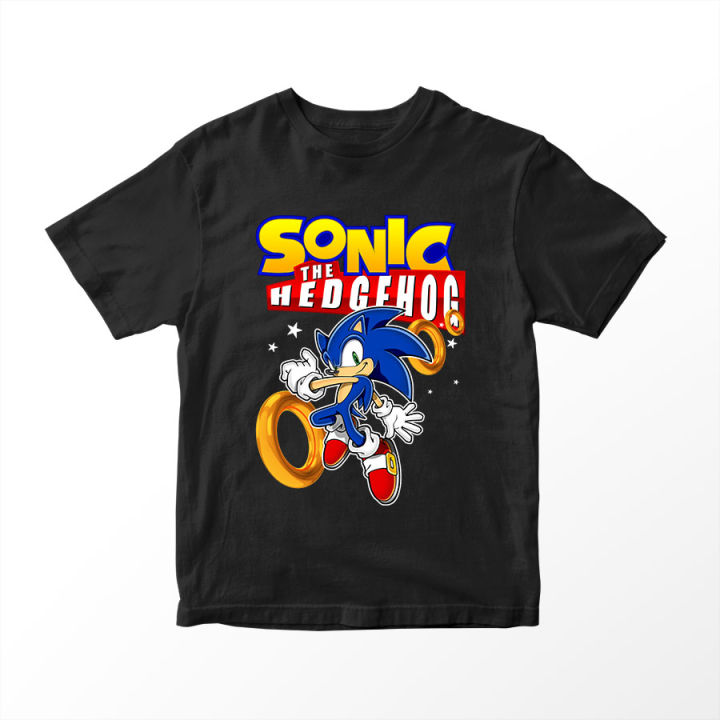 Sonic Printed Cotton Tshirt for Boys