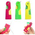 New Self-Threading Needle Tool – Automatic Plastic Needle Threader for Hand Sewing & Sewing Machine Use. 
