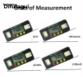 Difutagui Bargain price Sutuiying 150mm 100mm 360 deg mini digital protractor Angle Finder inclinometer High Quality electronic level with magnetic bottom angle measuring tool. 