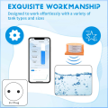 Tuya Smart Zigbee Ultrasonic Water Tank Level Monitor Sensor Real-Time Alerts App Control for IOS &amp; Android EU Plug. 