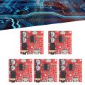 LKPCIGCXM 5PCS DIY Bluetooth 5.0 Receiver Board Lossless Decoder Board Wireless Stereo Music Module,Speaker Amplifier Module. 