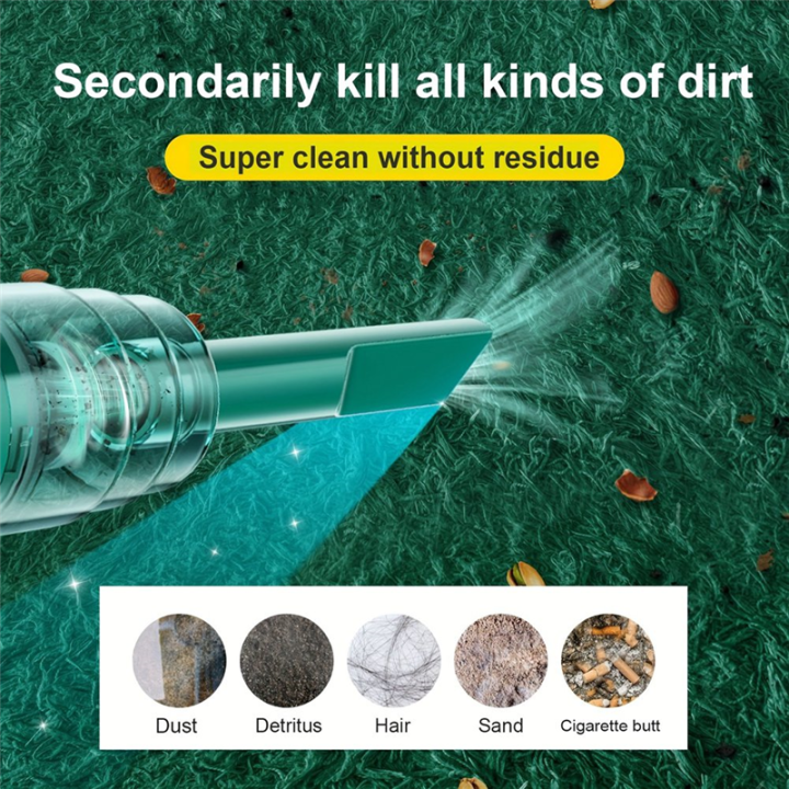 Car%20Vacuum%20Cleaner%20Portable%20Wireless%20Vacuum%20Cleaner%20Cordless%20Handheld%20Vacuum%20Home%20Car%20Dual%20Use%20Mini%20Vacuum%20Cleaner%20Green%20Replacement%20Parts%20Accessories%20-%20Image%204