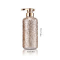Easy-to-use pump Soap dispenser Elegant appearance Transparent body Pump distributor Compact size Plastic material Shampoo. 