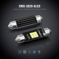 NAMUNY 2X Extremely Bright 400 Lumens 3020 Chipset Canbus Error Free LED Bulbs for Interior Car Lights License Plate Map Door. 